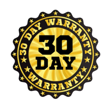 30-Day Warranty